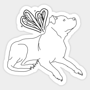 Pixie Pitbull Sticker